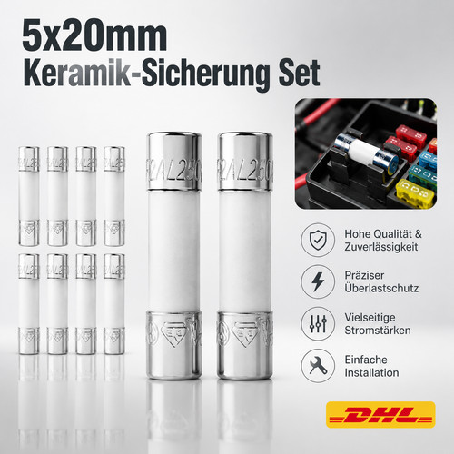 Keramiksicherung 5x20mm