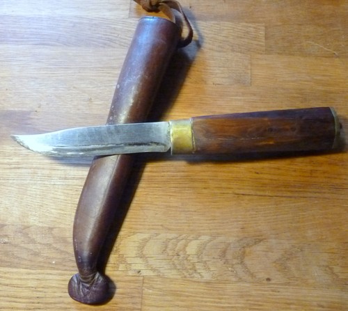 Vintage jagdmesser handarbeit - vintage,