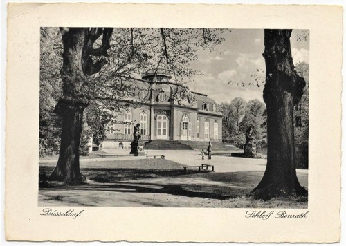 Alte düsseldorf schloß - ak,