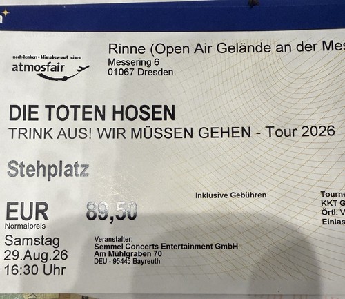 Die toten hosen - aus!, wir