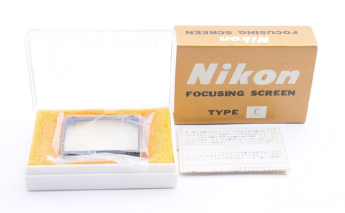 Nikon fokusscheibe typ für - nikon,