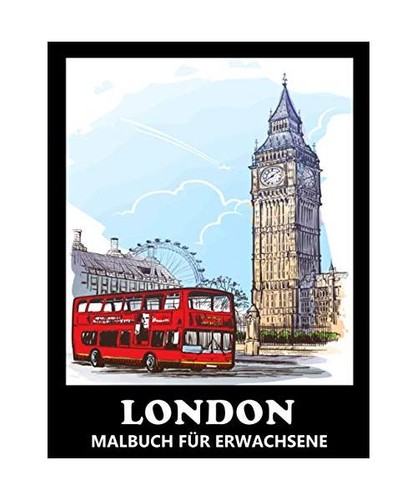 London malbuch für - london,