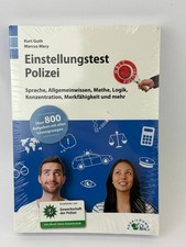 Einstellungstest Polizei Buch