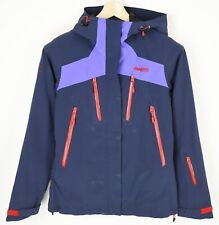 Bergans Of Norway Oppdal Jkt Dermizax Jacke Damen Klein mit Kapuze Dünn Blau