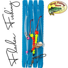 FLADEN Brandungsvorfach Dorsch Plattfisch Scholle Butt Meeres Rig Vorfach Gr. 2