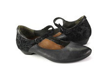 Think  Gr.39 Damen Halbschuhe Ballerinas Slipper Pumps  Schwarz  WIE NEU