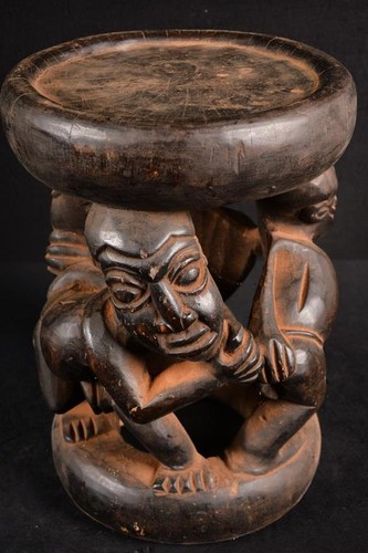 Afrikanische alte bamun hocker - alte,