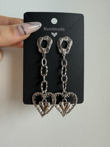Statement herz ohrringe - statement,