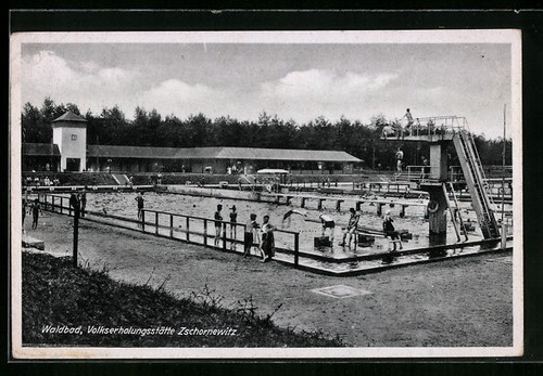 Zschornewitz waldbad mit - zschornewitz,,