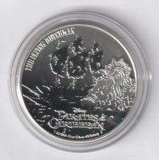 1 oz Niue 2021 Pirates of Caribbean - 999 Silber The Flying Dutchman STGL - (28)
