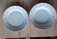 Wunderschöne  Art Deco XL Speiseteller + Suppenteller von Carstens Sorau Alt