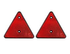 2 x Dreiecke Dreieck Rückstrahler Reflektor Anhängerdreieck Pkw Anhänger StVZO