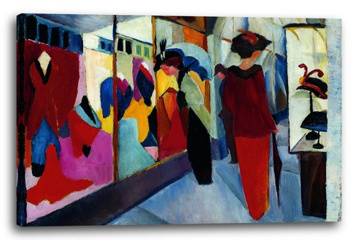 Kunstdruck august macke - kunstdruck,