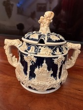 2x Keramik Bowle / Topf, 19