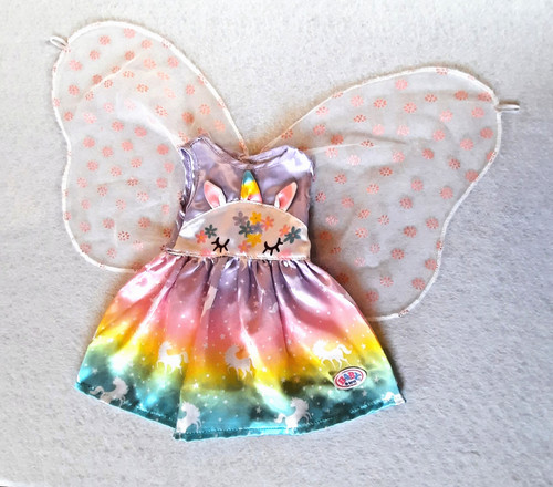 Baby born einhorn kleid - baby,