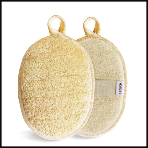 Natürlicher luffa schwamm 2er - natürlicher,