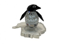  Swarovski Figur 206997 Pinguin auf Eisscholle 4 cm. - Top Zustand. 
