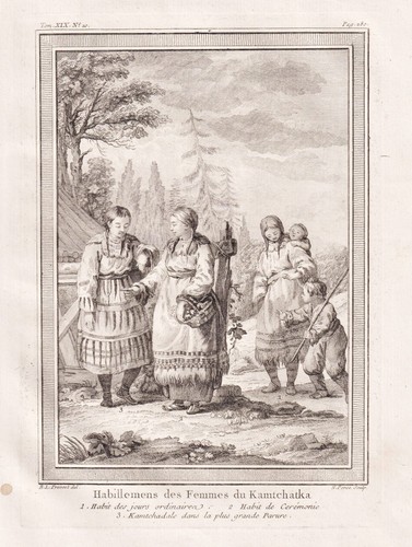 Kamtchatka women native people