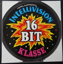 Werbe-Aufkleber Intellivision