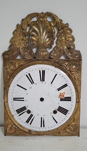 Antikes emaille zifferblatt - emaille,