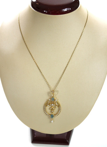 Filigraner anhänger mit kette - filigraner,