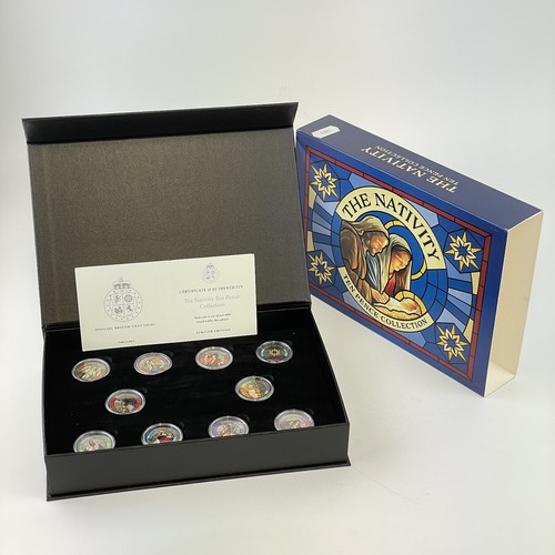 The nativity ten pence - ten,