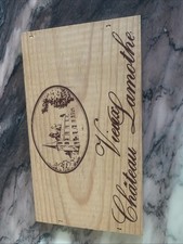 Holzbrett Weinkiste Vintage