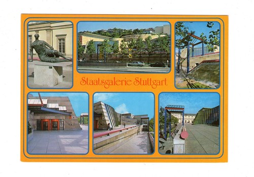 Ansichtskarte staatsgalerie - ansichtskarte,