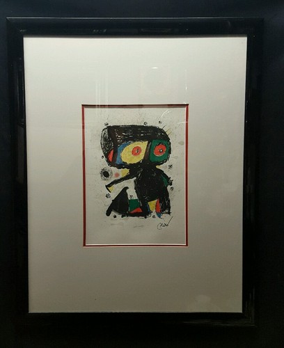 Joan miró farblithographie - joan, ,