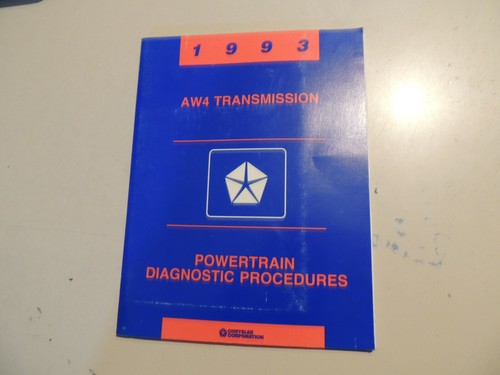 Aw4 transmission diagnostic - transmission,