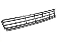 GRILL GITTER STOßSTANGE MITTELGRILL SCHWARZ CHROMSTREIFEN FÜR VW PASSAT B7 10-15