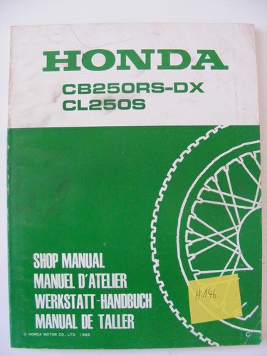 Honda cb250rs cl250 - honda, cb250rs-dx