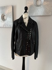 Edle Designer Lederjacke
