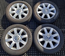 Original VW Golf V VI Sommerkompletträder Alufelgen Sommerreifen 1K0601025R