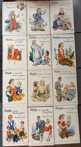 Vintage pucki bücher von - vintage, pucki-bücher