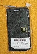 Handy Etui schwarz für Samsung Galaxy S4 mini unbenutzt + original Verpackung
