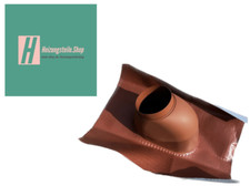 Dachdurchführung 0 - 48° Wakaflex Rot | Ø60/100 mm | Für TWIN-P  TWPL353100