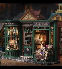 Book Nook Magisches Puppenhaus Holz Miniatur Zum Selbermachen Montage Gebäude Modellbausatz Eule