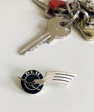 Lufthansa Ansteckpin Pin Anstecknadel Brosche DLH blau silber. Sehr selten