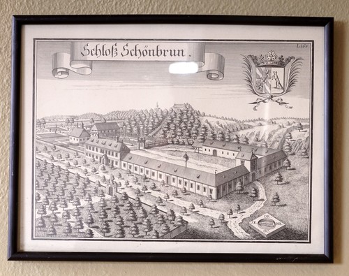 Schönes altes wandbild - schönes,