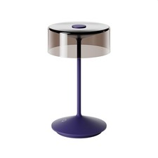 B-Ware Numotion Akku Glasleuchte Sigor Tischleuchte IP 54 Pflaumenblau