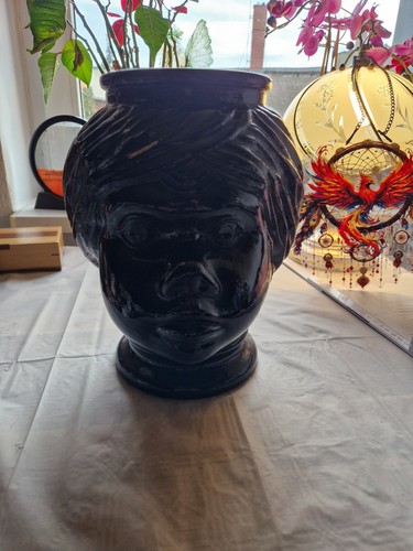 Schwarzer glaskopf aus - schwarzer,