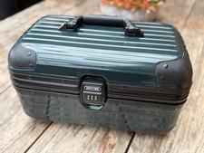 Rimowa Beautycase Kosmetikkoffer Polycarbonat Smaragdgrün Vintage