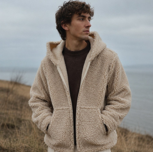 Merino herren wolljacke - herren,