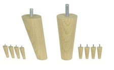 ✅4x Möbelfüße Holzfüße