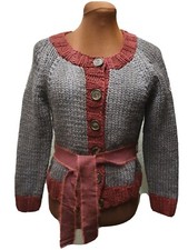 Moncler Strickjacke mit Gürtel gr.S , Grobstrick , Neuwertig