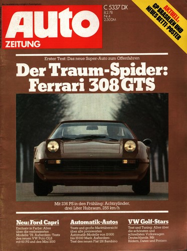 Zeitschrift auto zeitung - auto, #4