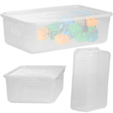 Aufbewahrungsbox mit Deckel Kunststoffbox Behälter Plastik Lagerbox Transparent