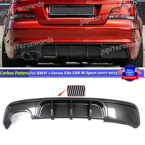 Carbon look rear bumper - rear,