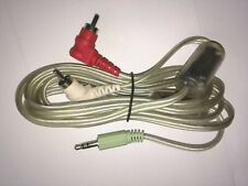 Audio Kabel Stereo 2 Cinchstecker auf Klinkenstecker Stereo 3,5 mm geschirmt